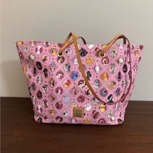 Dooney & Bourke Pink Dogs Tote
